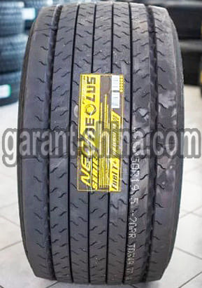 Aeolus Neo Fuel T+ (прицепная) 435/50 R19.5 160J 20PR - Фото протектора с этикеткой